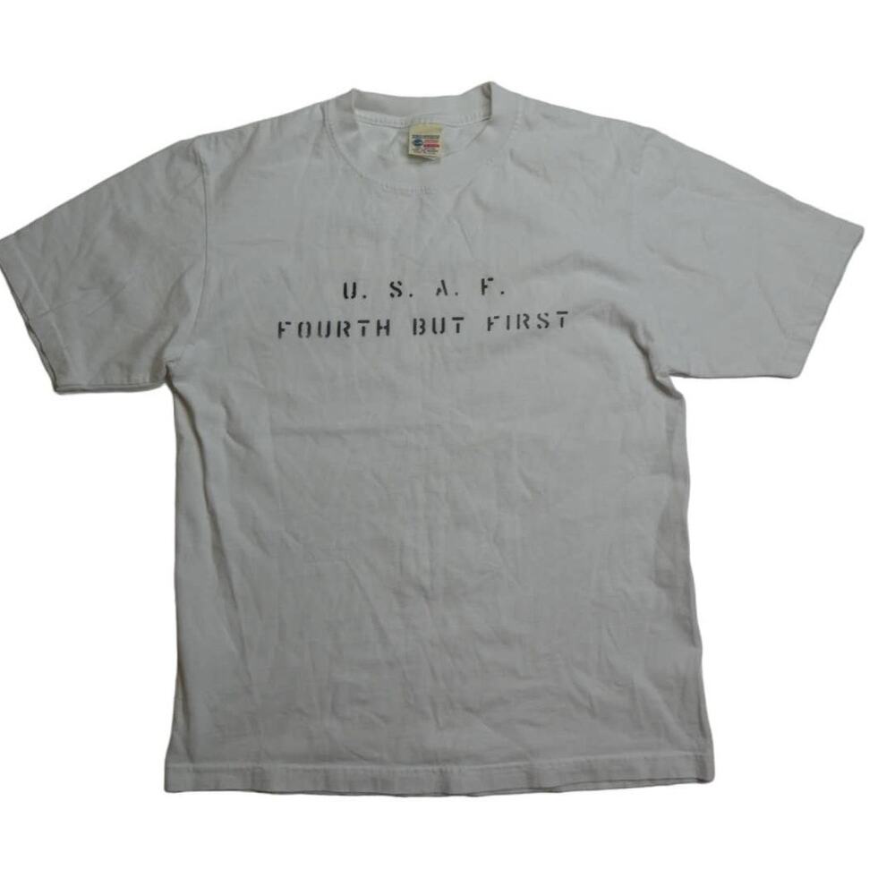 vintage BUZZ RICKSON t-shirt, Fourth but First Eagle Squadron, small